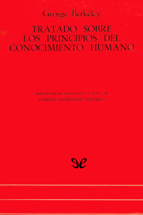 Tratado sobre los principios del conocimiento humano
