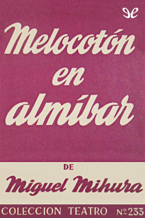 Melocotón en almíbar
