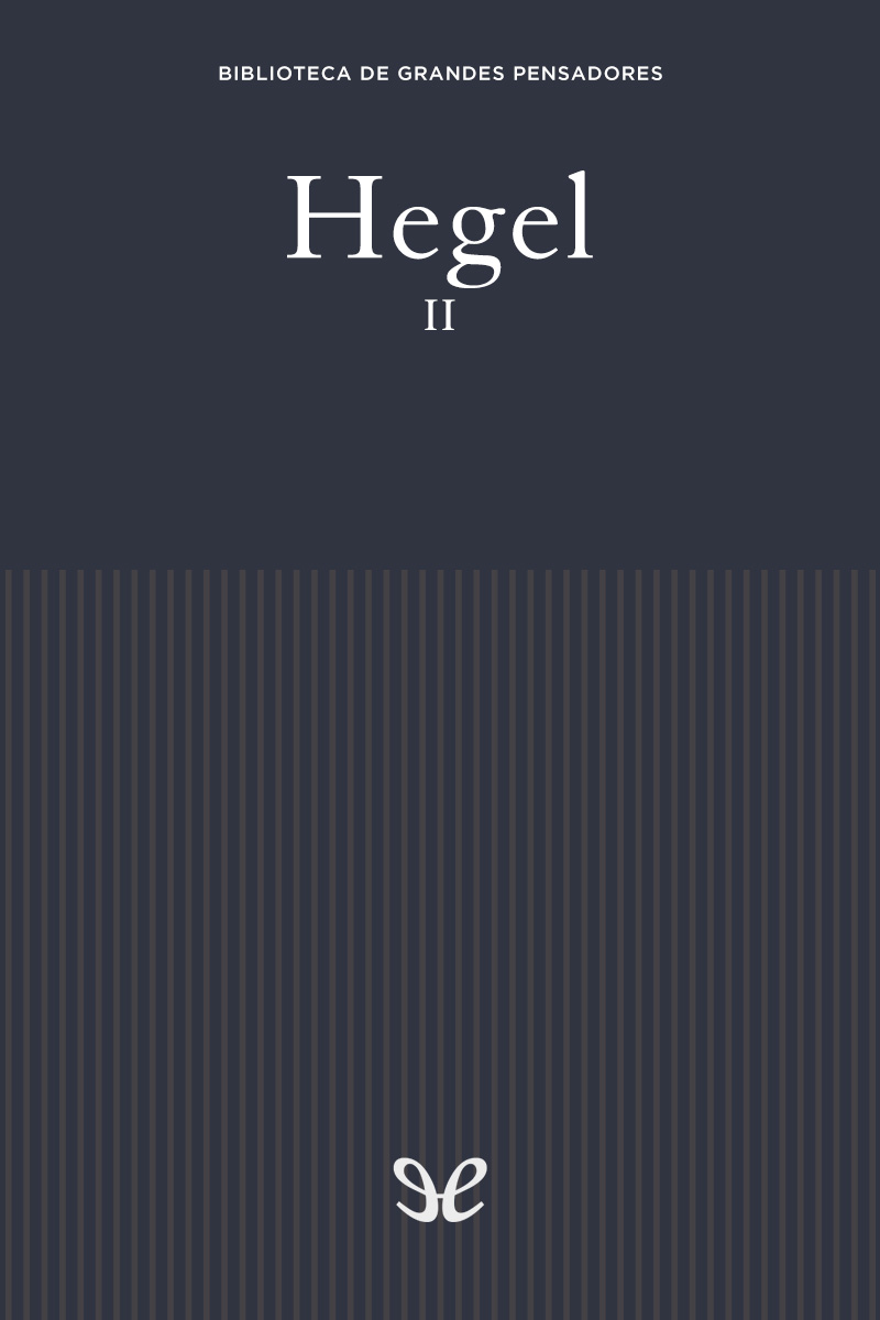 Hegel II