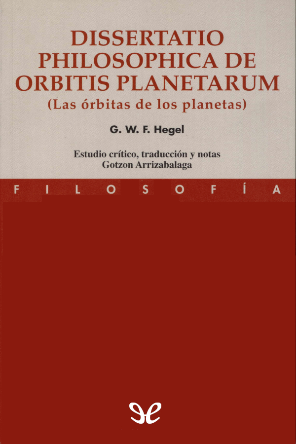 Las órbitas de los planetas