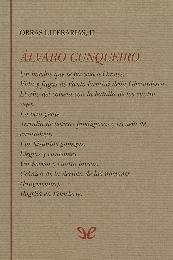 Obras literarias, II