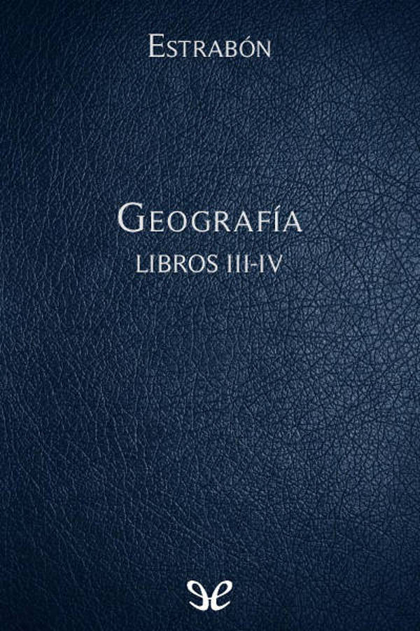 Geografía Libros III - IV