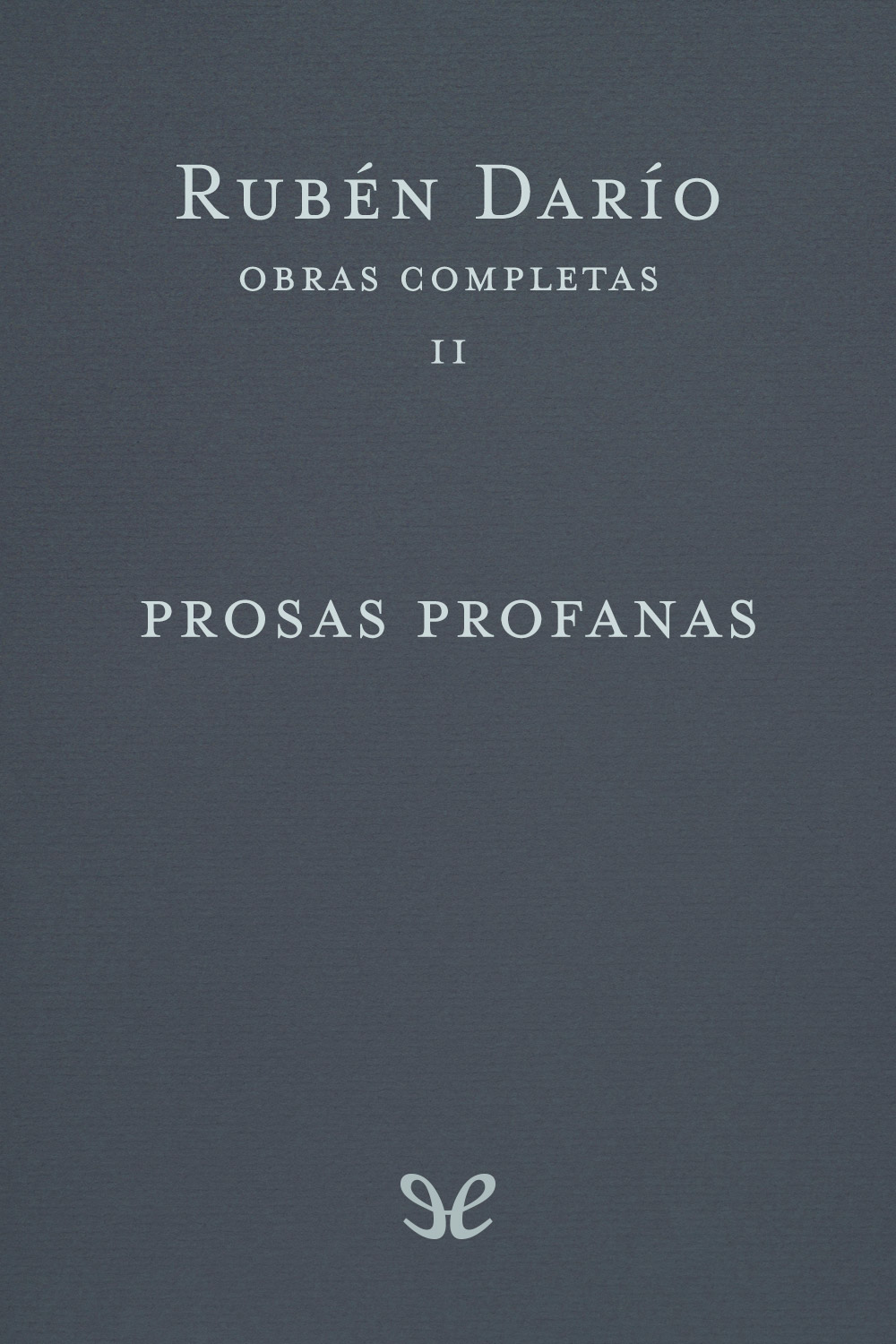 Prosas profanas y otros poemas