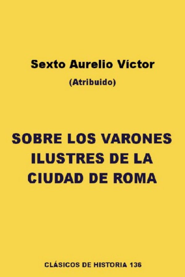 Sobre los varones ilustres de la ciudad de Roma