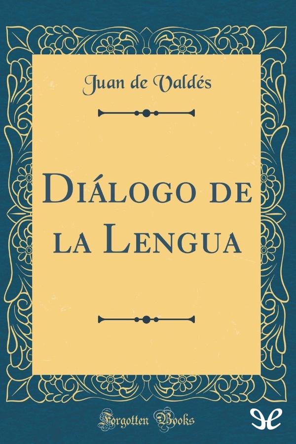 Diálogo de la lengua