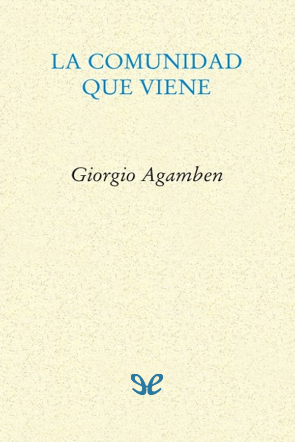 La comunidad que viene