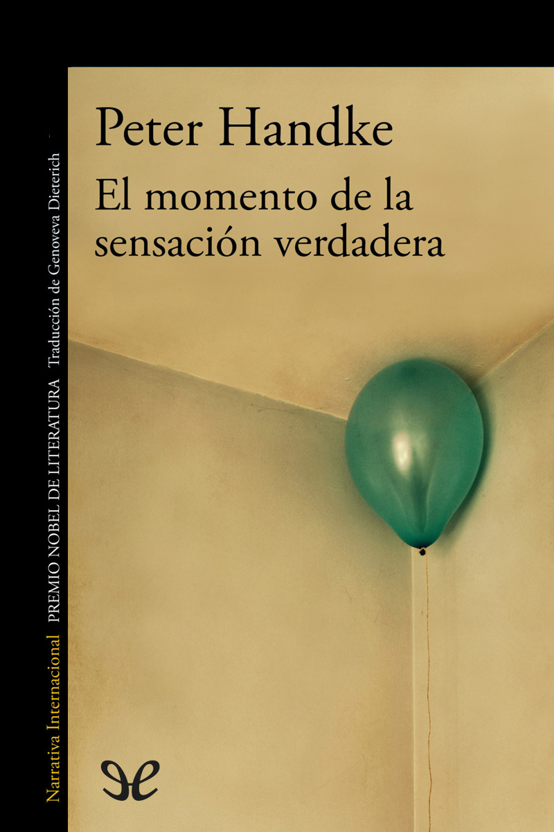 El momento de la sensación verdadera