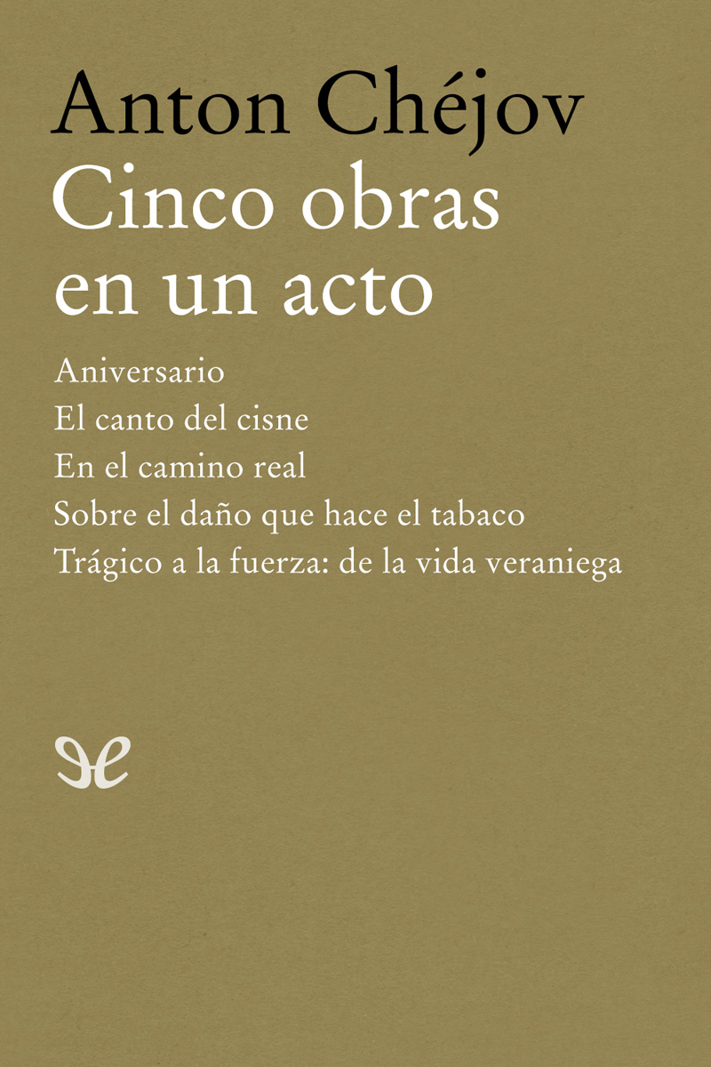 Cinco obras en un acto
