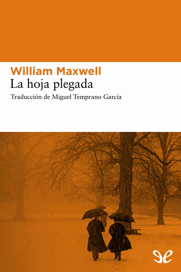 La hoja plegada