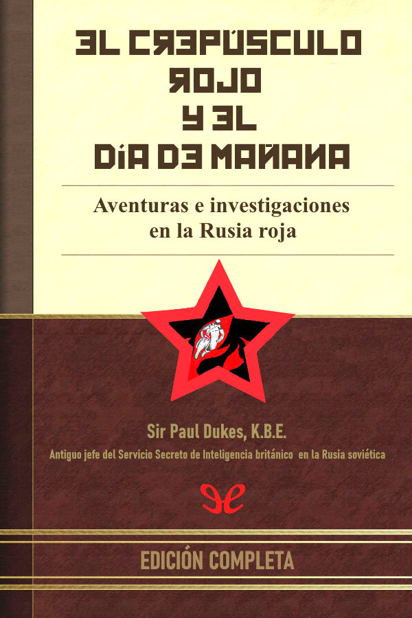 El crepúsculo rojo y el día de mañana
