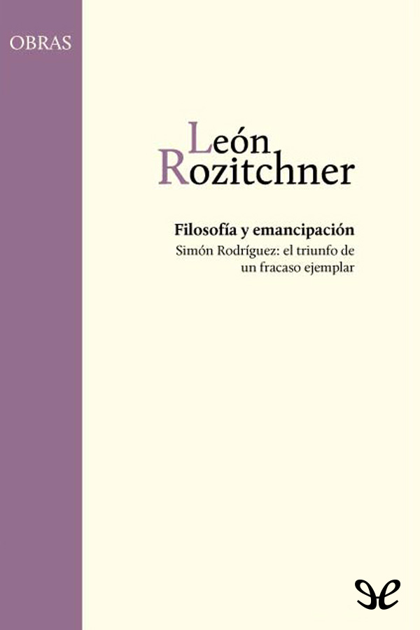 Filosofía y emancipación